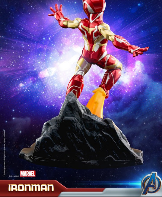 漫威復仇者聯盟：鐵甲奇俠正版模型手辦人偶玩具 Marvel's Avengers: Endgame Premium PVC Iron Man Official figure toy  back