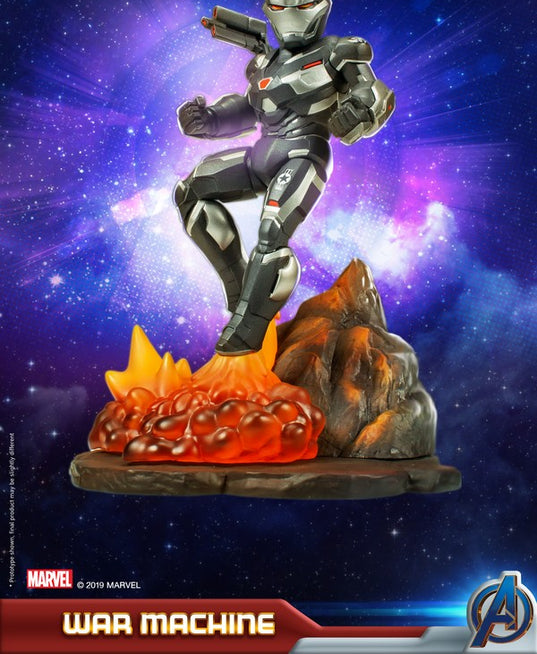 漫威復仇者聯盟：戰爭機器正版模型手辦人偶玩具 Marvel's Avengers: Endgame Premium PVC War Machine official figure toy listing cool