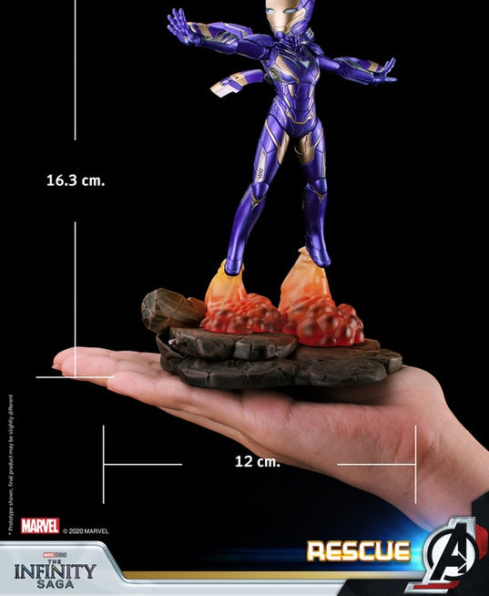 漫威復仇者聯盟：小辣椒Rescue救援裝甲特別版正版模型手辦人偶玩具終局之戰版 Marvel's Avengers: Pepper Potts Rescue Official Figure Toy size