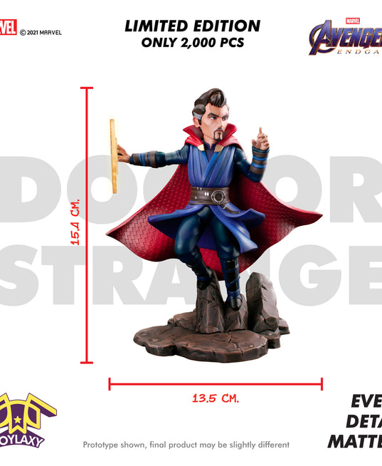 漫威復仇者聯盟：奇異博士正版模型手辦人偶玩具終局之戰版 Marvel's Avengers: Doctor Strange Official Figure Toy listing height and ;ength